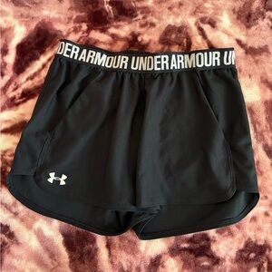 Under Armour Women's Black Athletic Shorts